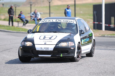 Glimt fra Rallysprint på Regnbueringen
(Foto: Jimmy Lerche (Coverfoto.dk))